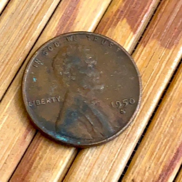 Vintage 1950S Lincoln Wheat Penny - Picture 1 of 2